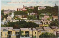 Troy, NY 1910 Postcard: The Hill, RPI Buildings & Approach - New York picture