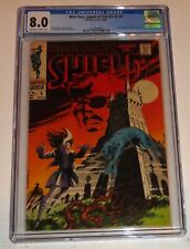 NICK FURY AGENT OF SHIELD #3 STERANKO CLASSIC CGC GRADED 8.0 AWESOME ART picture