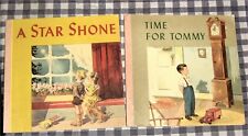 Lot 2 Vintage Westminster Press,Bible Stories, Time for Tommy, A Star Shone,1947 picture