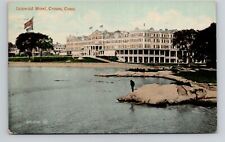 Postcard Griswold Hotel in Groton Connecticut CT, Antique M1 picture