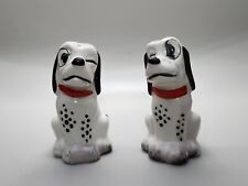 Vintage Winking Dalmation DOGS Salt & Pepper Shakers JAPAN picture