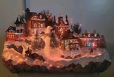 Avon Christmas Fiber Optic Village 2003 Color Changing Plug In Holiday Decor picture