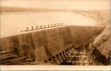 RPPC Head Gates Irrigation Ditch Glendive Montana MT 1915 Postcard Foster Photo picture