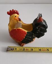 Ceramic Novelty Rooster Desk Top Tape Dispenser Figurine picture