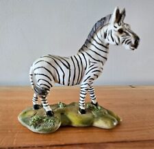 Vintage Realistic Zebra Figurine picture