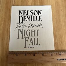 Nelson DeMille Famous Author Signed Cut Autograph Signature picture