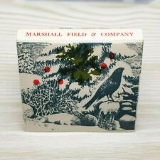 VTG Rare MARSHALL FIELDS & CO DEPT STORE Chicago CHRISTMAS MATCHBOOK COVER  picture