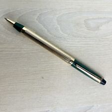 CROSS Metropolis Gold And Green Lacquer US Ballpoint Pen picture