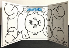 Garbage Pail Kids Sketch Art Autograph Triptych 1/1 Card Jeff Cox JC 2023 Mayhem picture