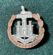 Dorsetshire Regiment Original British Army Cap Badge S60 picture