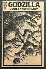 Godzilla: 70th Anniversary #1E VF; IDW | RI 1:50 Variant Art Adams - we combine picture