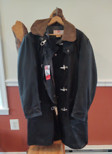 Vintage NOS New Old Stock Firefighter Long Jacket, Turnout Coat Globe Size 40 picture