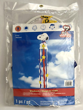 Peanuts Snoopy & Woodstock Patriotic 4th of July Windsock Jetmax - 34847 picture