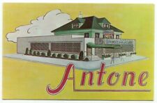 Bradley Beach NJ Antone Italian Restaurant Vintage Postcard New Jersey picture