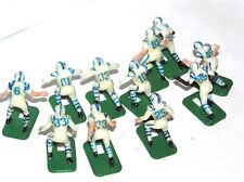 VIntage Tudor ELECTRIC FOOTBALL NFL TEAM of 11 Baltimore Colts WHITE READ B picture