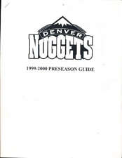 1999 Denver Nuggets preseason guide bk17  picture