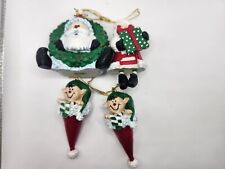 Resin Christmas Ornaments Set Of 4 picture
