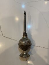 Antique Moorish Silver-Tone Perfume Bottles picture