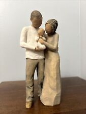 2013 Willow Tree We are Three Figurine Lordi, Mother, Father, Baby, New Family picture