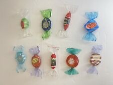 Genuine Murano Hand Blown Art Glass Wrapped Candy Pieces Lot of 9 Italy picture