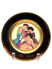 Little Women Louisa May Alcott Limited Edition Collector Plate Orchard House Vtg picture