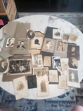 Vintage Antique Mixed Lot Black & White Photos Early 1900's To 40s  picture