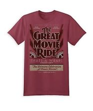 Disney Hollywood Studios XXL The Great Movie Ride THATS A WRAP Tee Shirt RED NWT picture