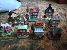 Vintage Miniature Houses International Resources Liberty Falls & Ron Gordon Lot picture