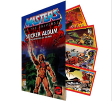 He-man Masters of the Universe Sticker Album Complete Argentina picture