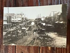 Vintage 1910’s Real Photo Postcard - Street Scene Desdemona Texas picture