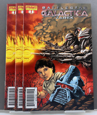 3 Copies Battlestar Galactica Zarek #1 Dynamite Entertainment 2007 8.5 Very Fine picture