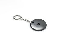 Shungite Keychain Hoop. EMF protection made in Karelia C60 picture