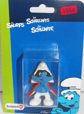Spy Smurf Vintage Plastic Figurine in Package 20008 picture