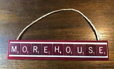 Morehouse College Maroon Tigers Christmas Ornament Scrabble Tiles picture