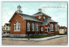 1908 Trinity Methodist Episcopal Church Building Roanoke Virginia VA Postcard picture