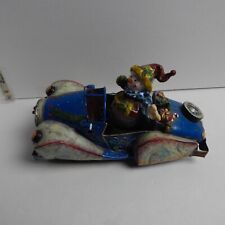 Snowman Christhomas Corp Figurine Riding In Old Car picture