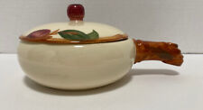 Vintage Franciscan Red Apple Individual Round Covered Casserole USA California  picture