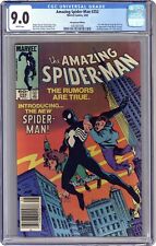 Amazing Spider-Man #252N Newsstand Variant CGC 9.0 1984 4363807006 picture