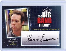KEVIN SUSSMAN 2013 CRYPTOZOIC BIG BANG THEORY Season 5 #A14 Autograph AUTO CARD picture