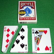 Comedy Split Deck - Red Bicycle Back - Magic Playing Card Trick picture