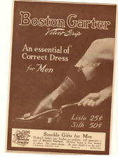 1916 Boston Garter Velvet Grip Advertisement George Frost Co. Boston, Massachuse picture