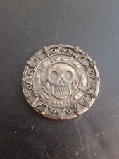 Disney Parks Pirates of the Caribbean Skull Coin Medallion Pirate Aztec picture