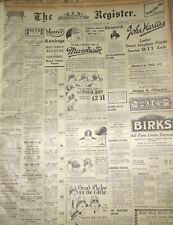 .1926 RARE LARGE JOB LOT of 30 “THE REGISTER” ADELAIDE NEWSPAPERS picture
