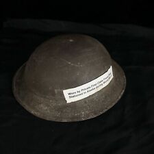WWI Broadie 1917 M1917a1 Kelly Named WWII Used Helmet W Liner picture