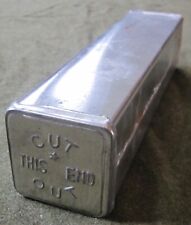 WWI WWII US ARMY M1910 HARD BREAD MESS KIT TIN picture
