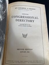 63rd Congress, 3rd Session Official Congressional Directory 2nd Ed. Jan 1915 picture