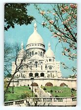 Catholic Church Le Sacre-Coeur The Sacred Heart Paris France Vintage Postcard D3 picture