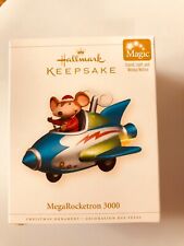 hallmark keepsake MegaRocketron 3000, new, works Light and sound picture