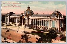 Paris Champs Elysees Small Palace Postcard picture