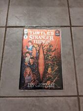 Stranger Things TMNT Teenage Mutant Ninja Turtles Foil Con Comic Exclusive picture
